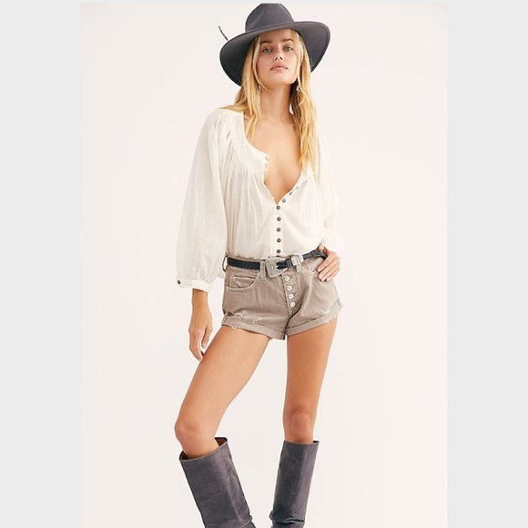 Free People Tops - Free People Cool Meadow Blouse (NWT)